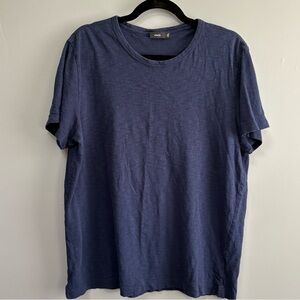 Vince Women’s Navy Blue Crew Neck T-Shirt Size L
